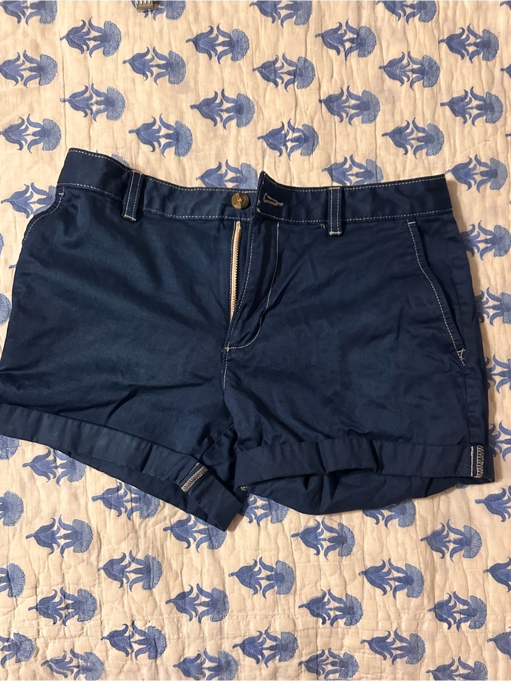 Mountain Khakis Navy Blue Women's Shorts
